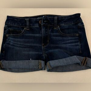 Great pair of dark denim shorts